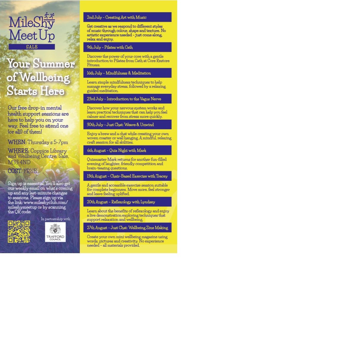 Mental Health Support Sessions